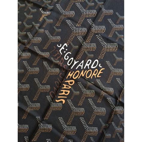 black goyard scarf|goyard scarf.